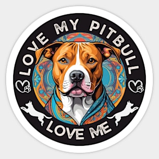 Pitbull Terrier Owner Sticker